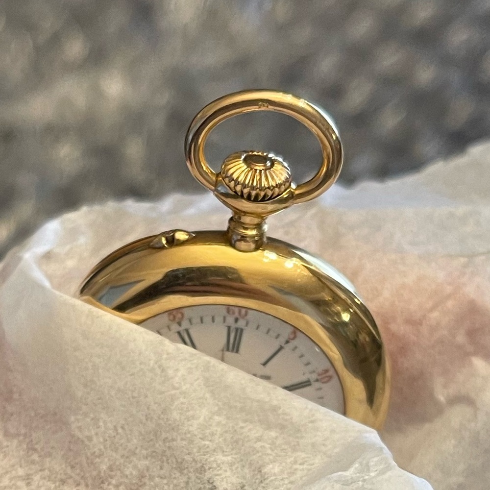 Patek Philippe antique pocket watch in 18k yellow gold - Picture 3 of 11